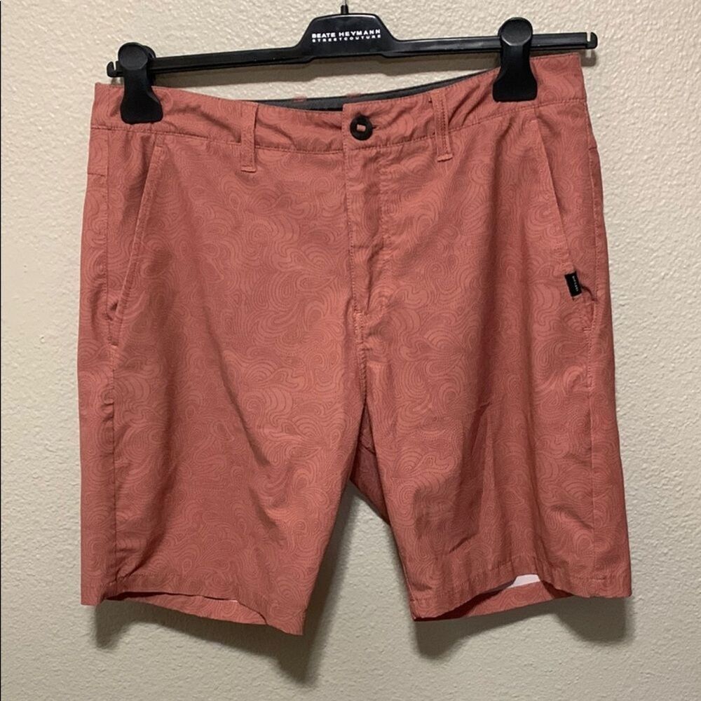 Rip Curl Brown Flat Front Shorts Casual